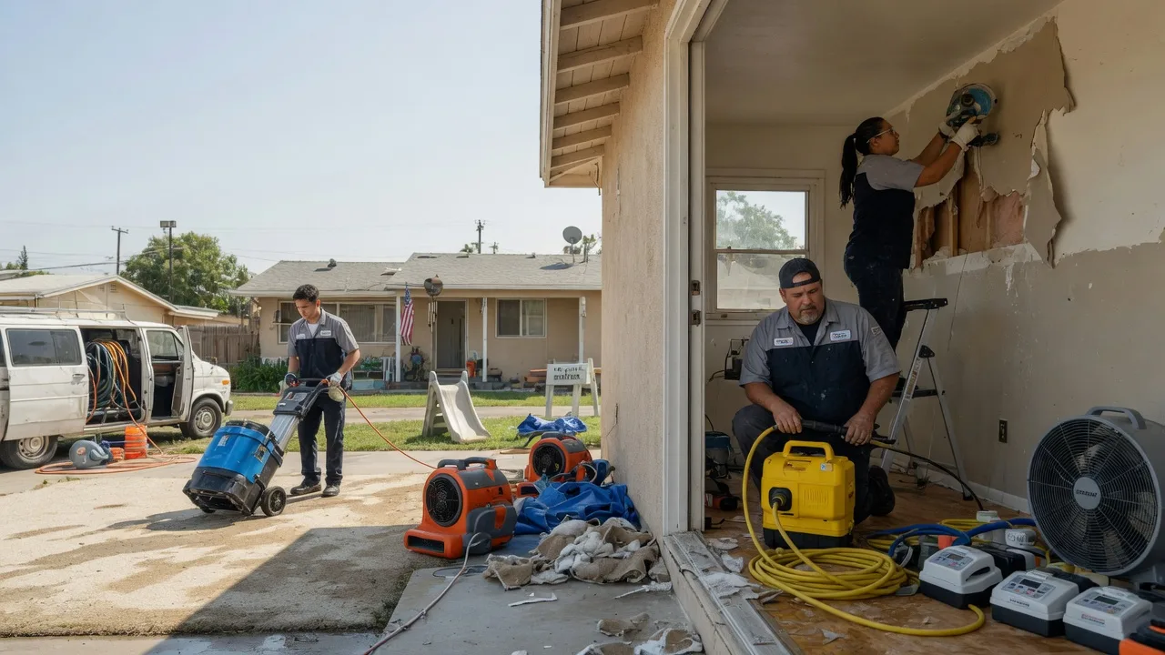 Water Damage Restoration in Estelline, TX near me